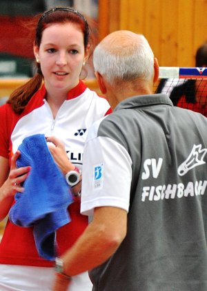 Edgar Hammes Carissa Turner SV Fischbach Badminton 